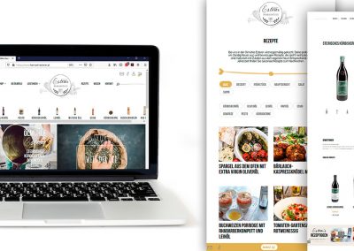 Design und Umsetzung Webshop by The Flow