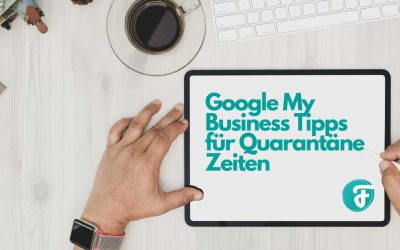 Google My Business während der Quarantäne